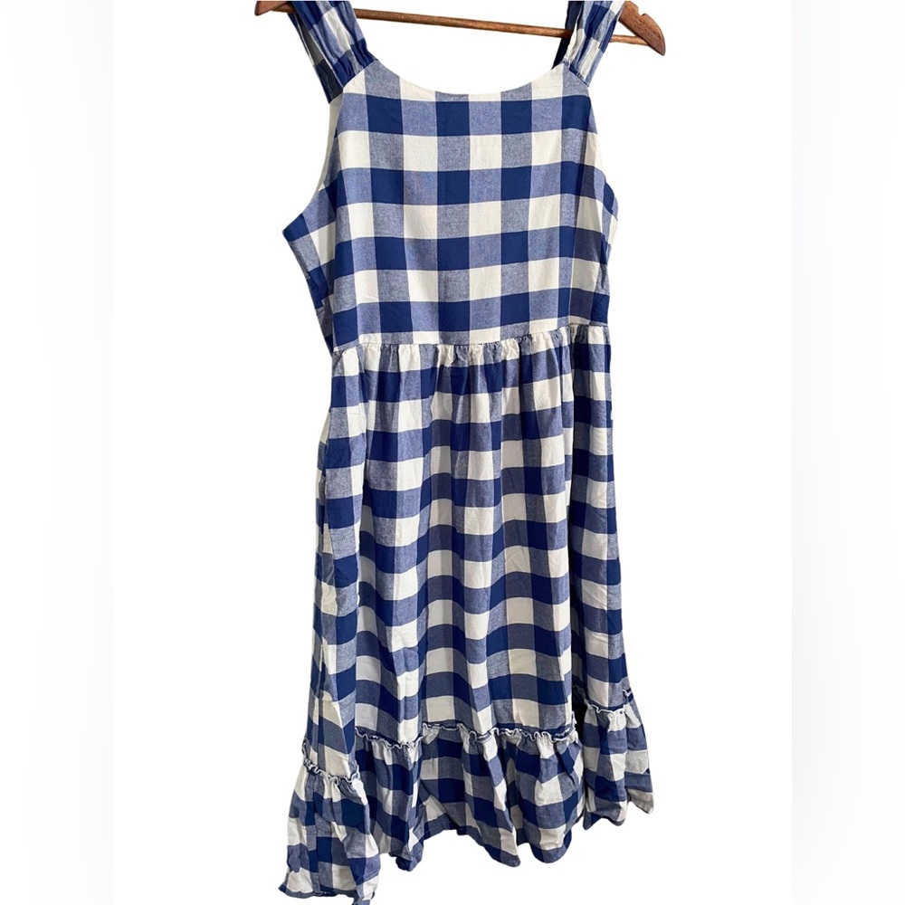 Feminine gingham dress